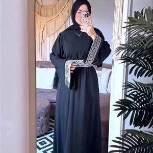 عبايه شريط كم واسع